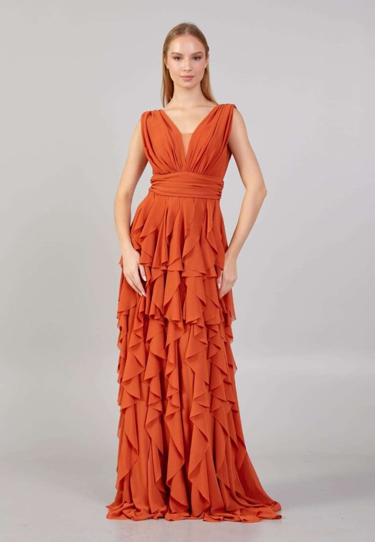 Cinnamon Occasion Dress