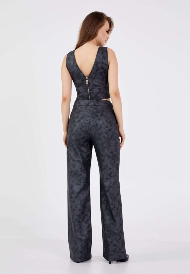 Black Stoned Grey, Two Piece Fashion Suit